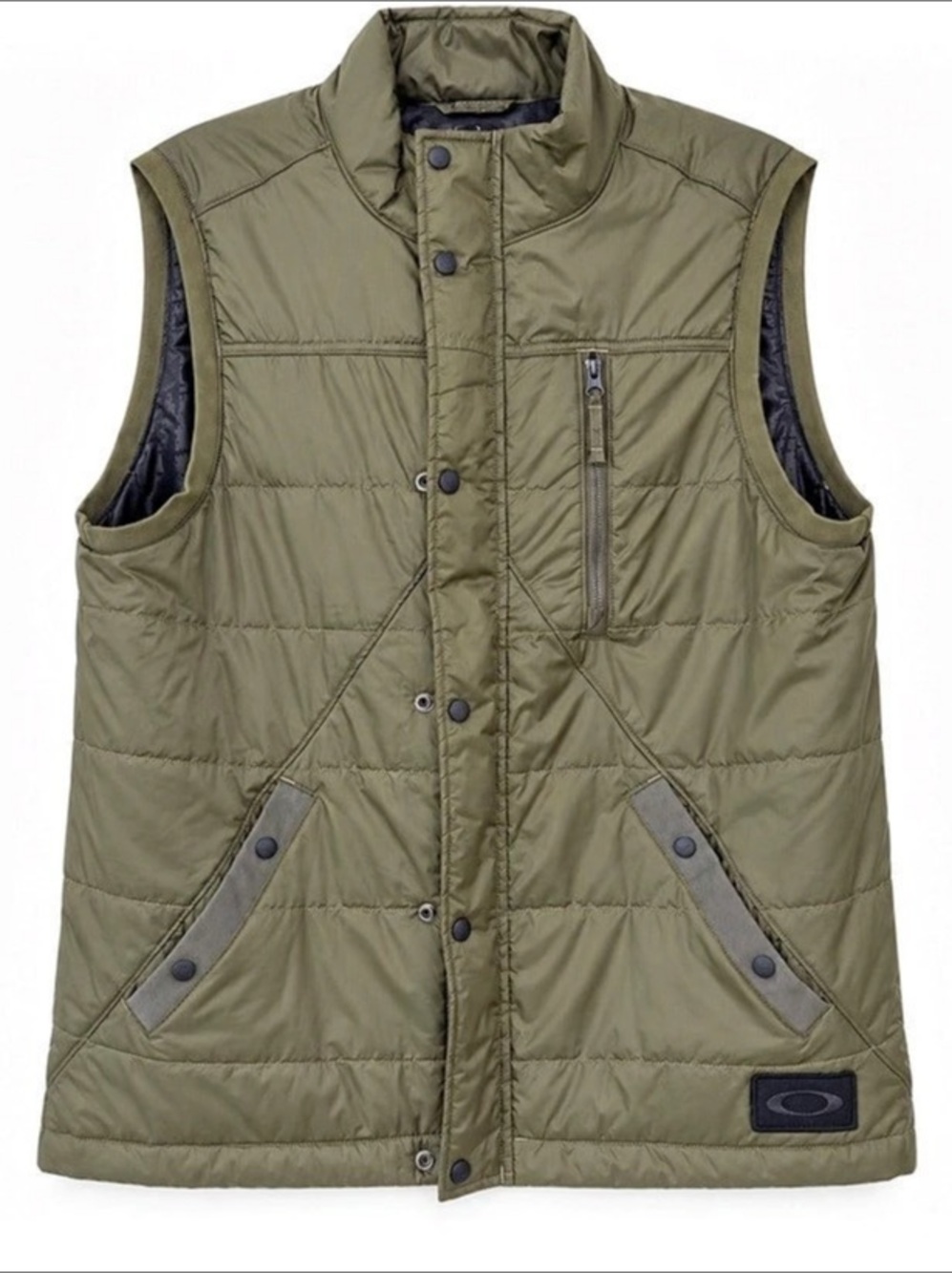 Oakley Baldface Puffer Vest Green Large